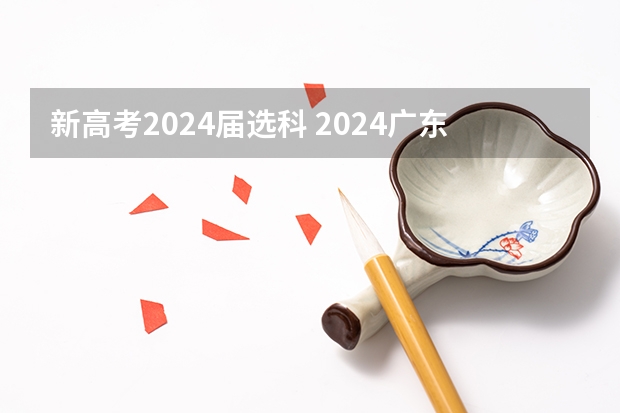 新高考2024届选科 2024广东高考选科要求