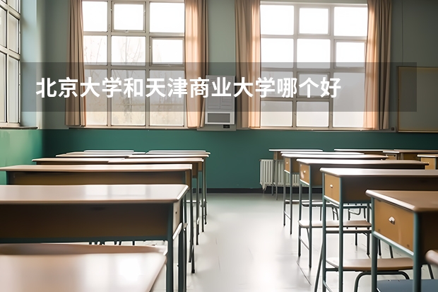 北京大学和天津商业大学哪个好