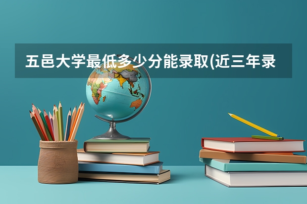 五邑大学最低多少分能录取(近三年录取分数线一览)