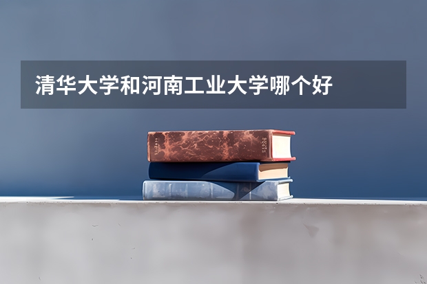 清华大学和河南工业大学哪个好