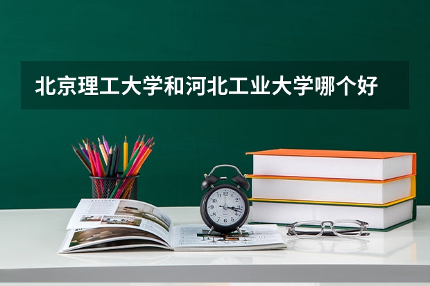 北京理工大学和河北工业大学哪个好