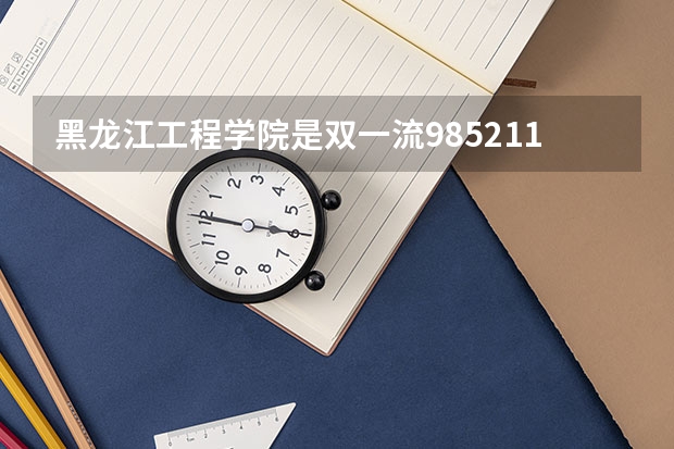 黑龙江工程学院是双一流/985/211大学吗(2024分数线预测)