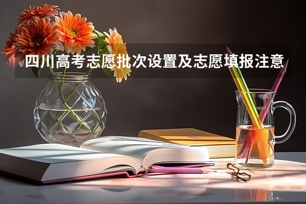 四川高考志愿批次设置及志愿填报注意事项（四川高考志愿填报）