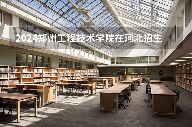 2024郑州工程技术学院在河北招生计划