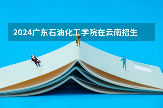 2024广东石油化工学院在云南招生计划