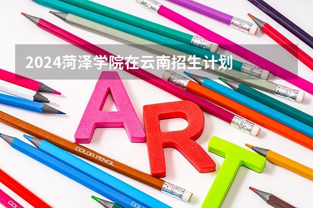 2024菏泽学院在云南招生计划