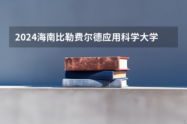 2024海南比勒费尔德应用科学大学在安徽招生计划