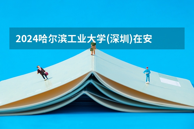 2024哈尔滨工业大学(深圳)在安徽招生计划