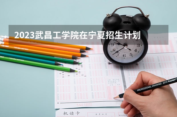 2023武昌工学院在宁夏招生计划
