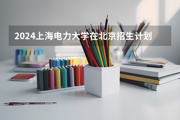 2024上海电力大学在北京招生计划