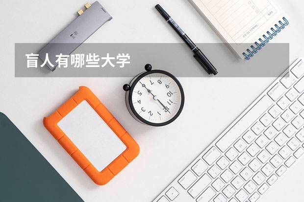 盲人有哪些大学