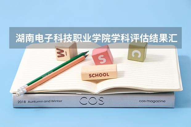 湖南电子科技职业学院学科评估结果汇总