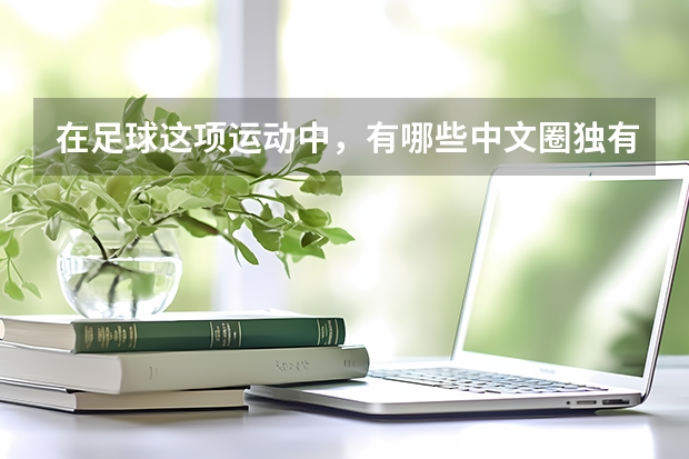 在足球这项运动中,有哪些中文圈独有的足球术语和词汇?