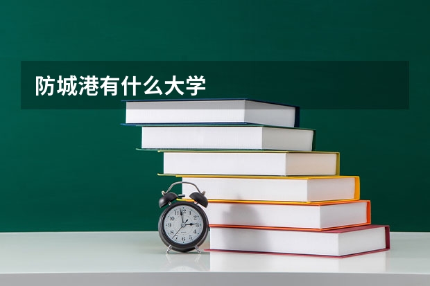 防城港有什么大学