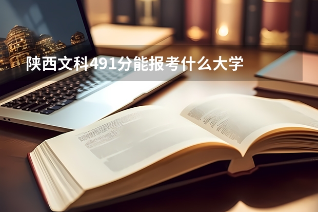 陕西文科491分能报考什么大学