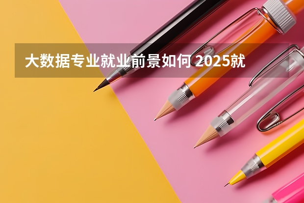 大数据专业就业前景如何 2025就业方向有什么