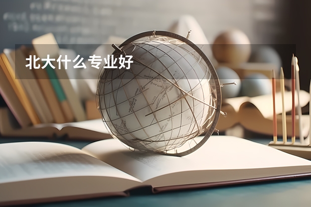 北大什么专业好