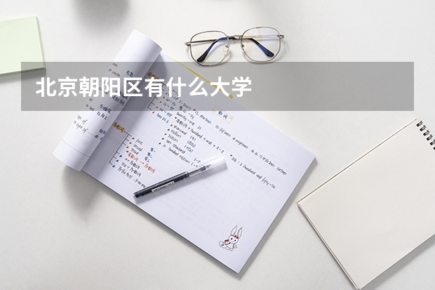 北京朝阳区有什么大学